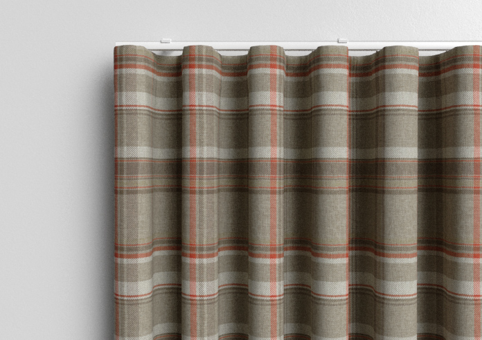 Macrae, Brown Tartan - Made to Measure Curtains - Image 13